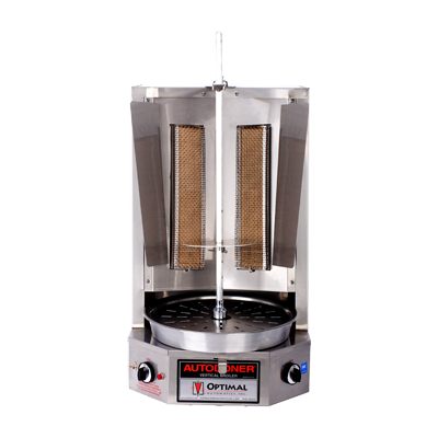 Optimal Automatics G200 Autodoner® Vertical Broiler (Gyro) - Gas, 25 Lbs. Capacity