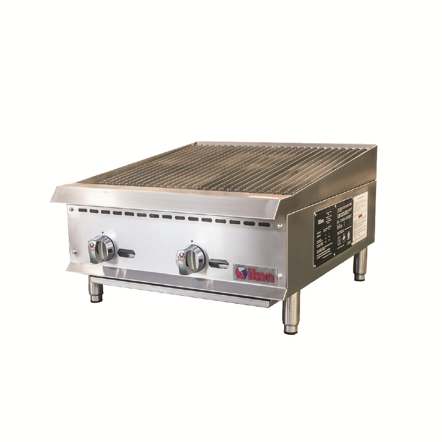 Ikon IRB-24 Radiant Broiler, Gas, 24" W x 34.4" D, 70,000 BTU total