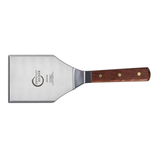 Mercer Culinary M18480 Praxis® Turner, 5" x 4", 12-1/2" Stainless Steel