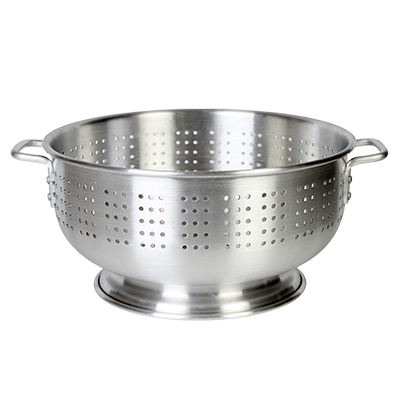 Thunder Group ALHDCO001 Colander 8qt Aluminum w/ Handles