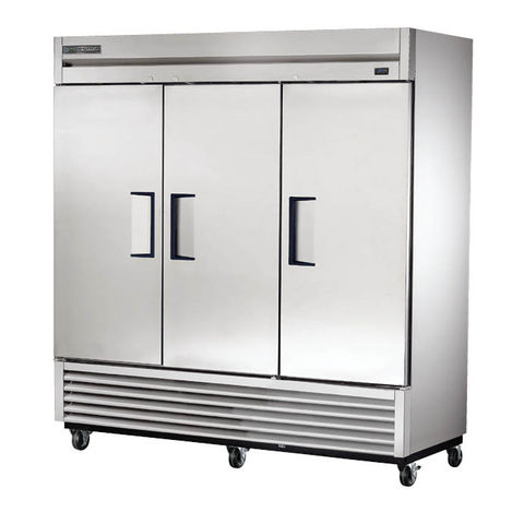  Three-Section Reach-In Refrigerator, with (3) Stainless Steel Doors