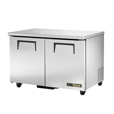 Undercounter Refrigerator, 33-38° F, Two Section, 115v/60/1-ph