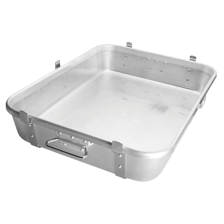 Winco ALRP-1824L Double Roast Pan 18" x 24" x 4-1/2" Deep