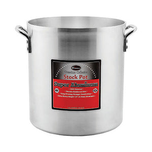 Winco AXHH-16 Aluminum Stock Pot 16qt