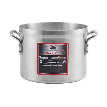 Winco AXS-32 Aluminum  Stock Pot 32qt