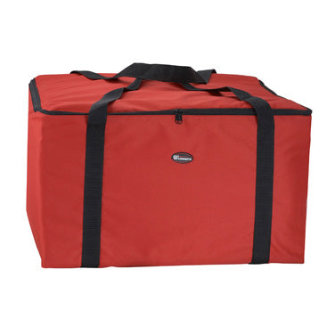 Winco BGDV-22 Insulated Food Delivery Bag, 22" x 22" x 12"