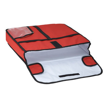 Winco BGPZ-20 Insulated Pizza Delivery Bag, 20" x 20" x 5"