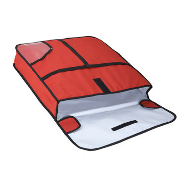 Winco BGPZ-24 Insulated Pizza Delivery Bag, 24" x 24" x 5"