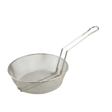 Winco MSB-08F Culinary Basket 8" Dia. x 3"D Round Fine Mesh