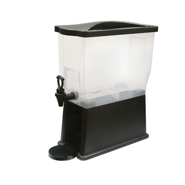 Winco PBD-3 Beverage Dispenser, 3 Gallon Capacity, Black