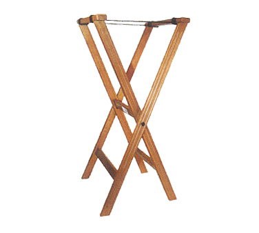 Winco TR-33W Tray Stand, Walnut Finish